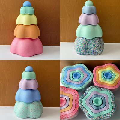 Kids Balance Stapstones Toys Sensory IntegrationFoam Toys St