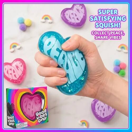 hit product heart shape stress ball Daily Stress Relief Soft