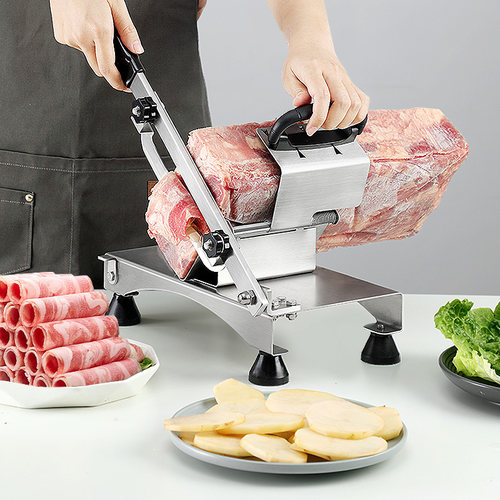 羊肉卷肥牛切片机火锅爆新款切肉机家用小型切肉片机刨肉机切卷机