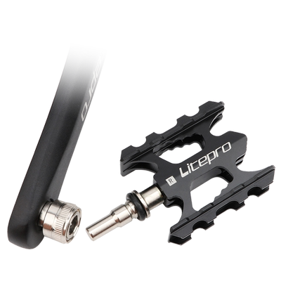 小轮承轴cnc工艺便捷快拆脚踏