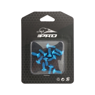 IIIPRO自行车T25碟片螺丝公路山地车6钉碟刹盘彩色合金钢梅花螺丝