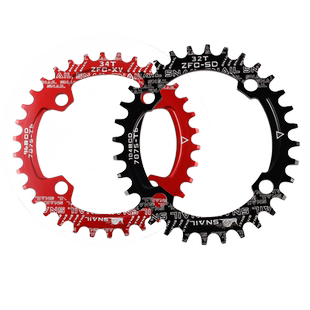 BDSNAIL正负齿盘片牙盘山地车单盘96/104BCD圆盘椭圆32T/34T/38齿