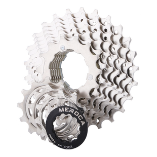 MEROCA公路车飞轮折叠自行车8/9/10/11速卡式塔轮22速后变速齿轮