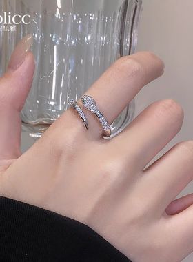 古里雅蛇形戒指高级感