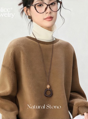 古里雅轻奢毛衣链大气高档高级感