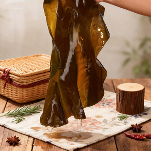 精选霞浦有机厚干海带片500g海带海味干货日晒无沙无泥软糯海带片