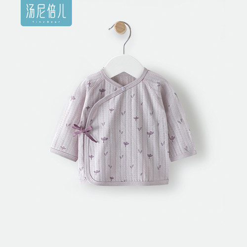 汤尼倍儿新生儿半背衣纯棉系带衣