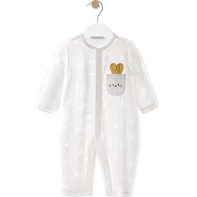 汤尼倍儿婴儿连体衣夏长袖空调服