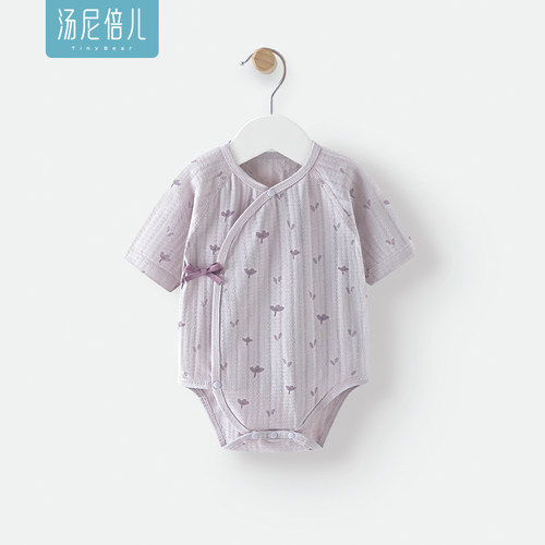 汤尼倍儿系带纯棉包屁衣服