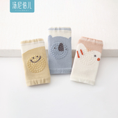 汤尼倍儿婴儿护膝护腿爬行袜套春夏季 学步防摔伤护具膝盖护腿神器