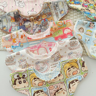 猫咪口水巾长毛围脖护毛围兜宠物狗狗围嘴脖圈子可爱韩版围巾防脏