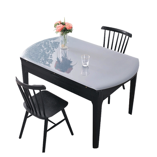 美清tpu椭圆形餐桌布台布餐桌透明桌垫tpu软玻璃防水防油防烫免洗