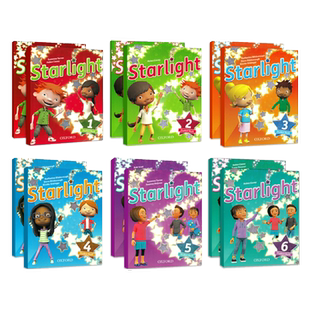 【麦凯思图书微损清仓】原版进口7-12岁新版Oxford牛津星光少儿英语 Starlight美式发音教材 学生书 册 赠送相关资料