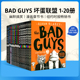 进口坏蛋联盟bad gus1 20册黑白版 英文原版 全套儿童漫画电影小说Scholastic学乐童书英语课外阅读章节书Aaron Blabey我是大坏蛋