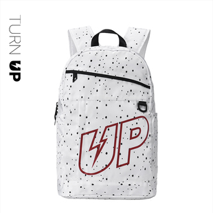 TURNUP波点双肩包女小众ins大学电脑背包初中大容量书包高中生男