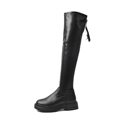 过膝长筒靴小个子瘦瘦2025年新款