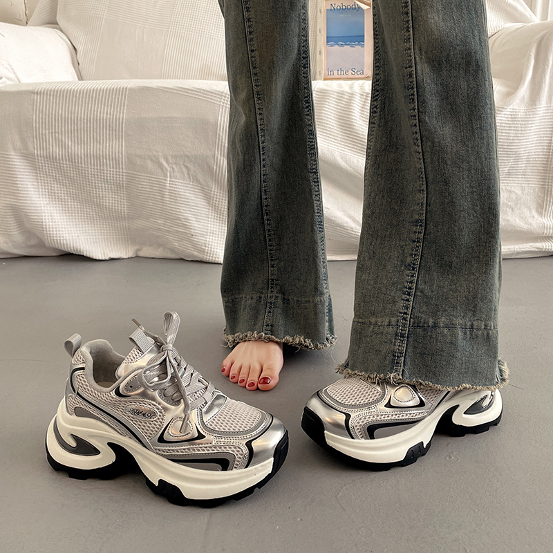 2024新款冬季加绒炸街欧货老爹鞋