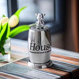 牙签盒自动弹出家用高档不锈钢牙签筒2026新款轻奢高级牙签罐按