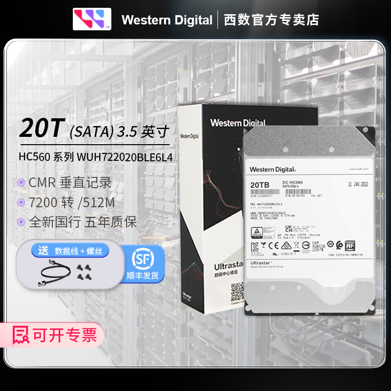 WD/西部数据台式监控NAS垂直技术