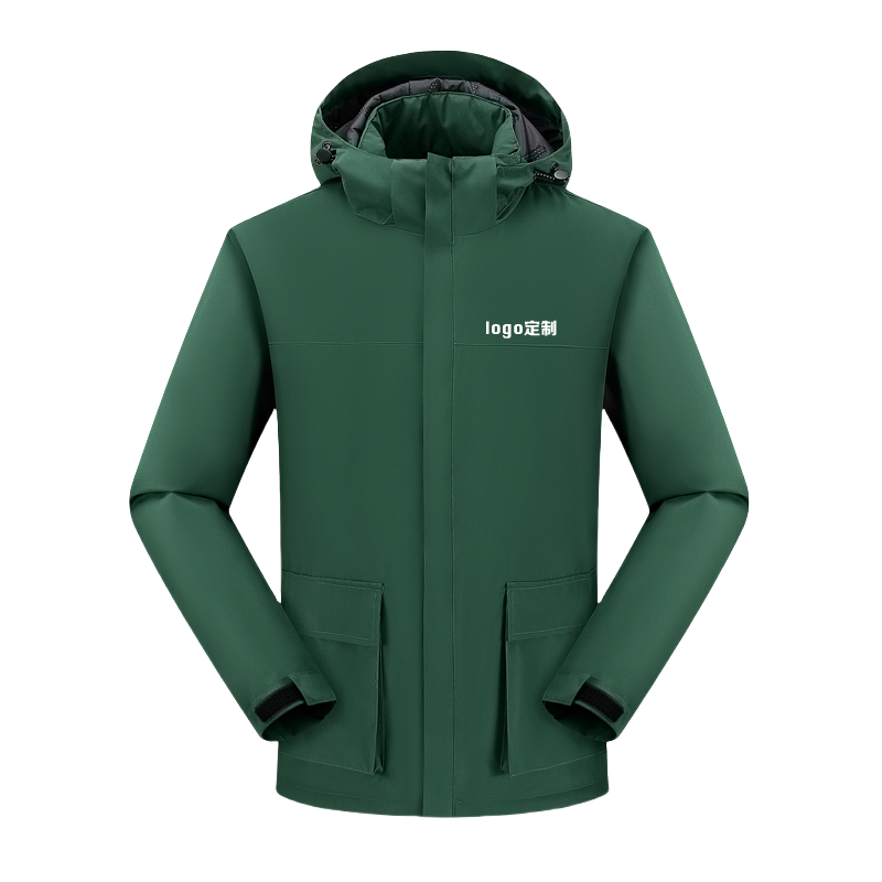 理想汽车棉衣工作服4S店员工装定制男女衣服墨绿色棉服冲锋衣外套,男装,棉衣,淘宝优惠券,粉丝福利购,淘宝优惠卷