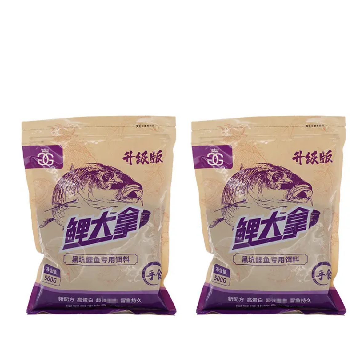 【撼池】马克推荐牛马羊鲤大拿手食散炮升级版鱼饵料黑坑国冠搓饵