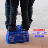 超市购物篮便利店手提篮加厚大号菜篮ktv酒篮子长方形塑料购物筐