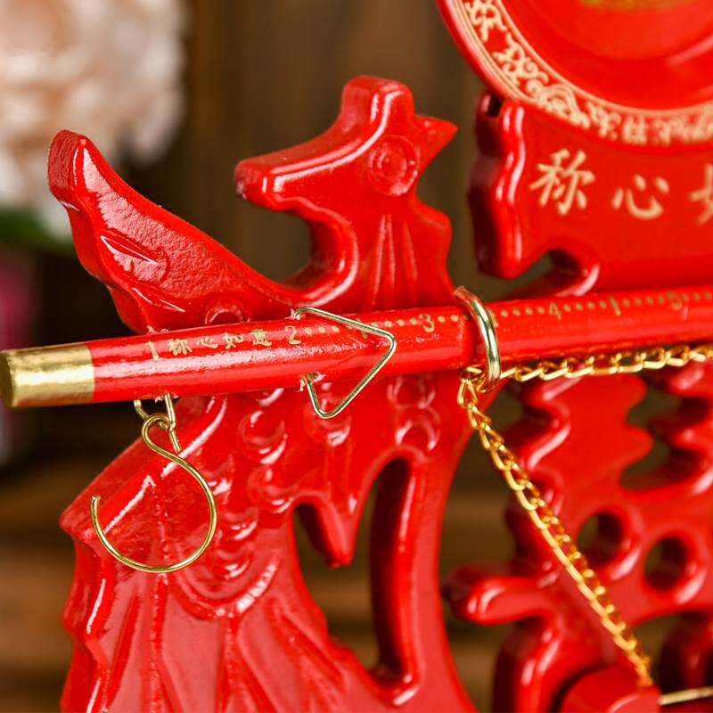 结婚子孙桶三件套装称心如意摆件备婚庆用品大全新娘陪嫁娘家嫁妆