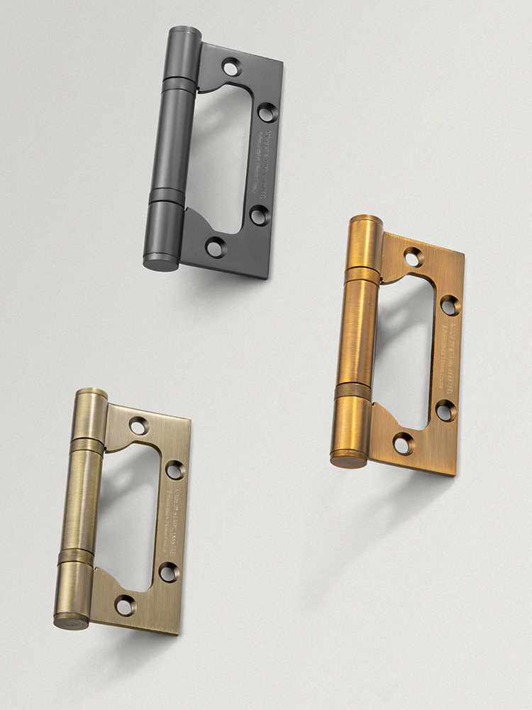 0加厚4寸子母合页室卧室内房门实木门合叶门铰链黑色活页