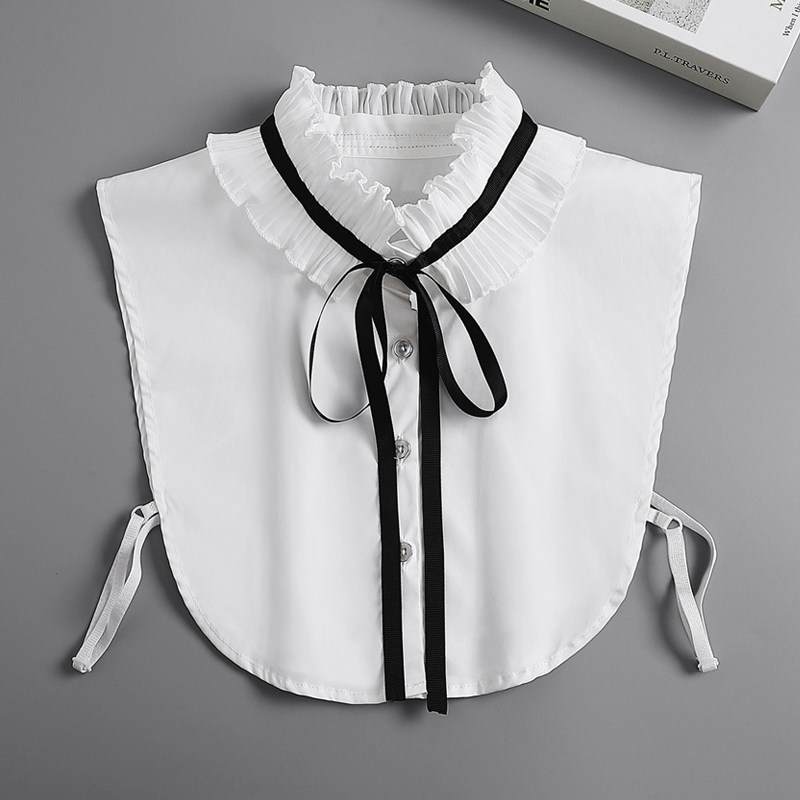 假领子女百搭假领衬衫棉装饰领蝴蝶结假衣领打底衬衣秋冬配毛衣领,服饰配件/皮带/帽子/围巾,假领,淘宝优惠券,粉丝福利购,淘宝优惠卷