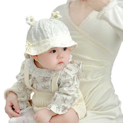 彼彼熊渔夫帽遮阳防晒