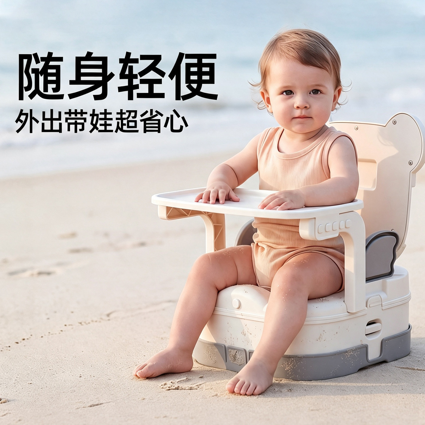 彼彼熊餐椅靠背座椅稳固防翻