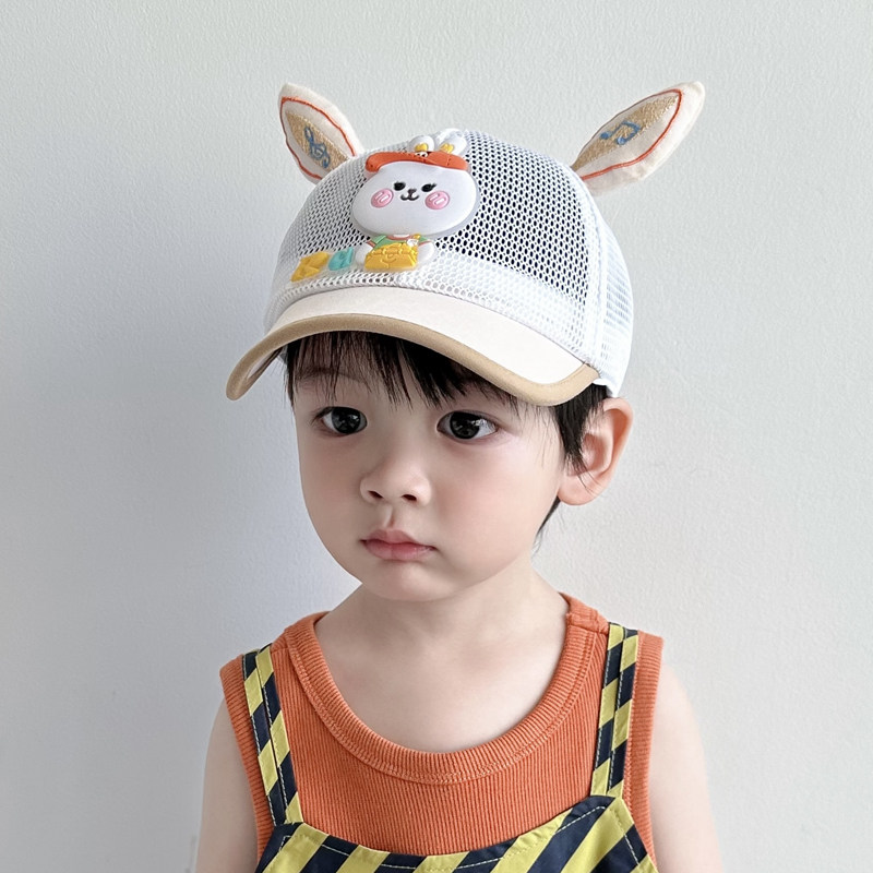儿童帽子夏季薄款宝宝遮阳帽防晒帽男童鸭舌帽网眼女童太阳帽春夏,童装/婴儿装/亲子装,帽子,淘宝优惠券,粉丝福利购,淘宝优惠卷