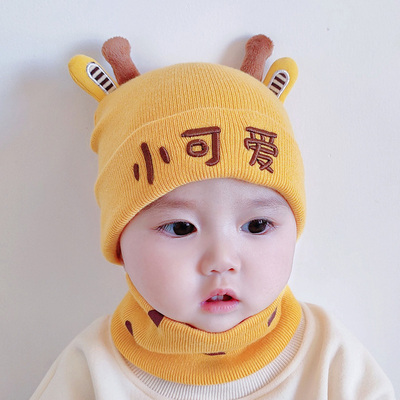 彼彼熊胎帽保暖毛线帽