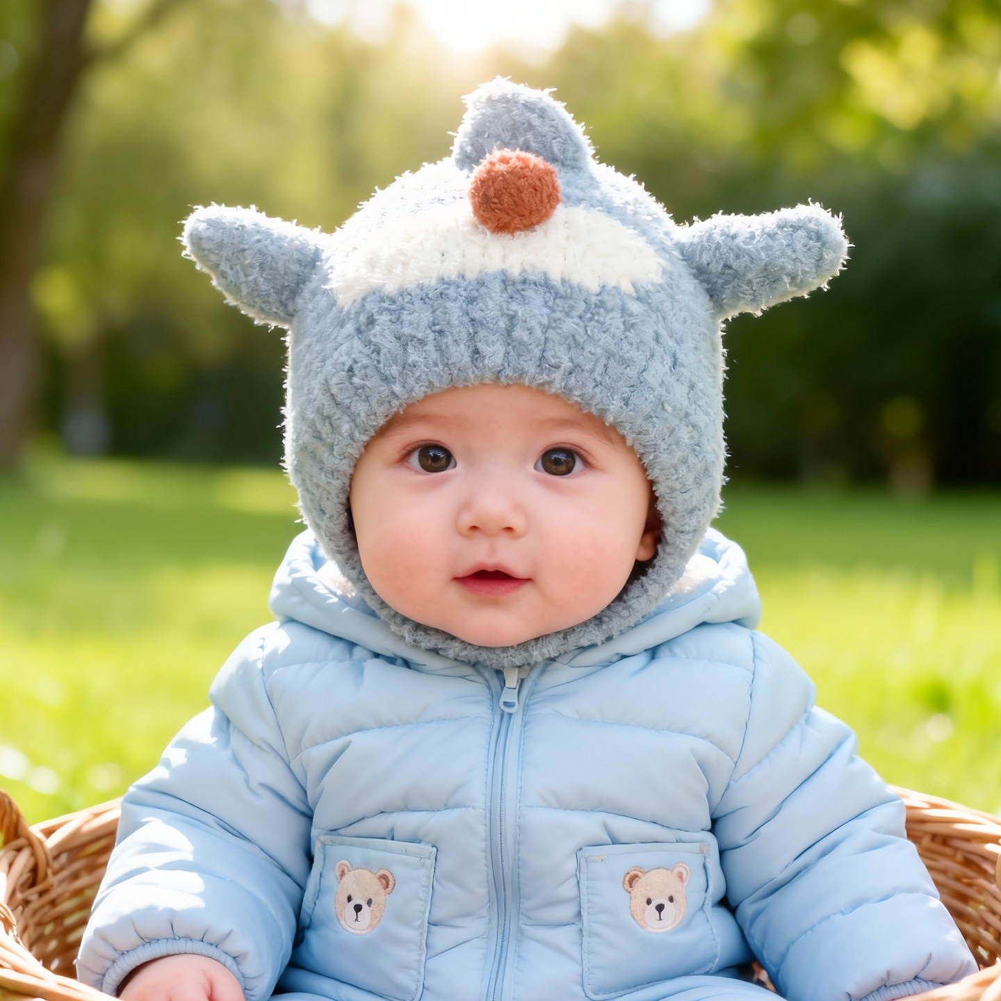 婴儿帽子秋冬季宝宝毛线帽男童护耳帽冬季男孩新款针织帽儿童保暖,童装/婴儿装/亲子装,帽子,淘宝优惠券,粉丝福利购,淘宝优惠卷