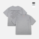 T恤男小领口 ARMY印花通勤显身材合身短袖 ATHIRI 螺纹软弹质感