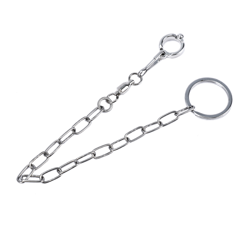 不锈钢鹦鹉脚链虎皮牡丹玄凤八哥鹩哥鸟站架开口脚环用品用具鸟链