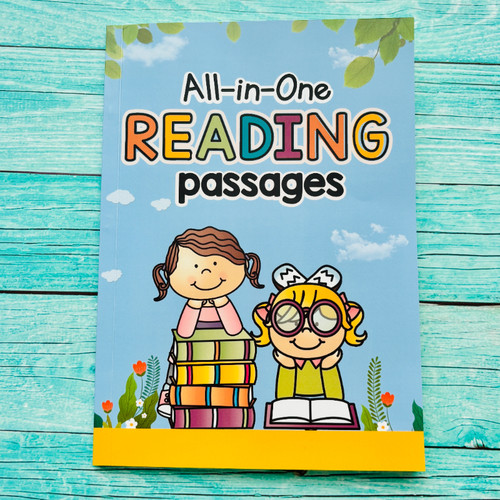北美课堂爆红Phonics自然拼读作业纸All-in-One Reading passages