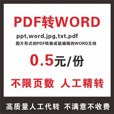 PDF图片格式转换成word/excel/txt/ppt/可编辑文档 修改合并拆分