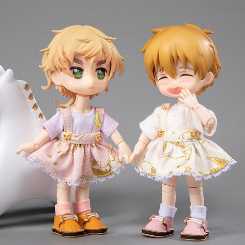 ob11娃衣 可爱独角兽蓬蓬裙连衣裙 1/12bjd GSC ddf PICCODO素体