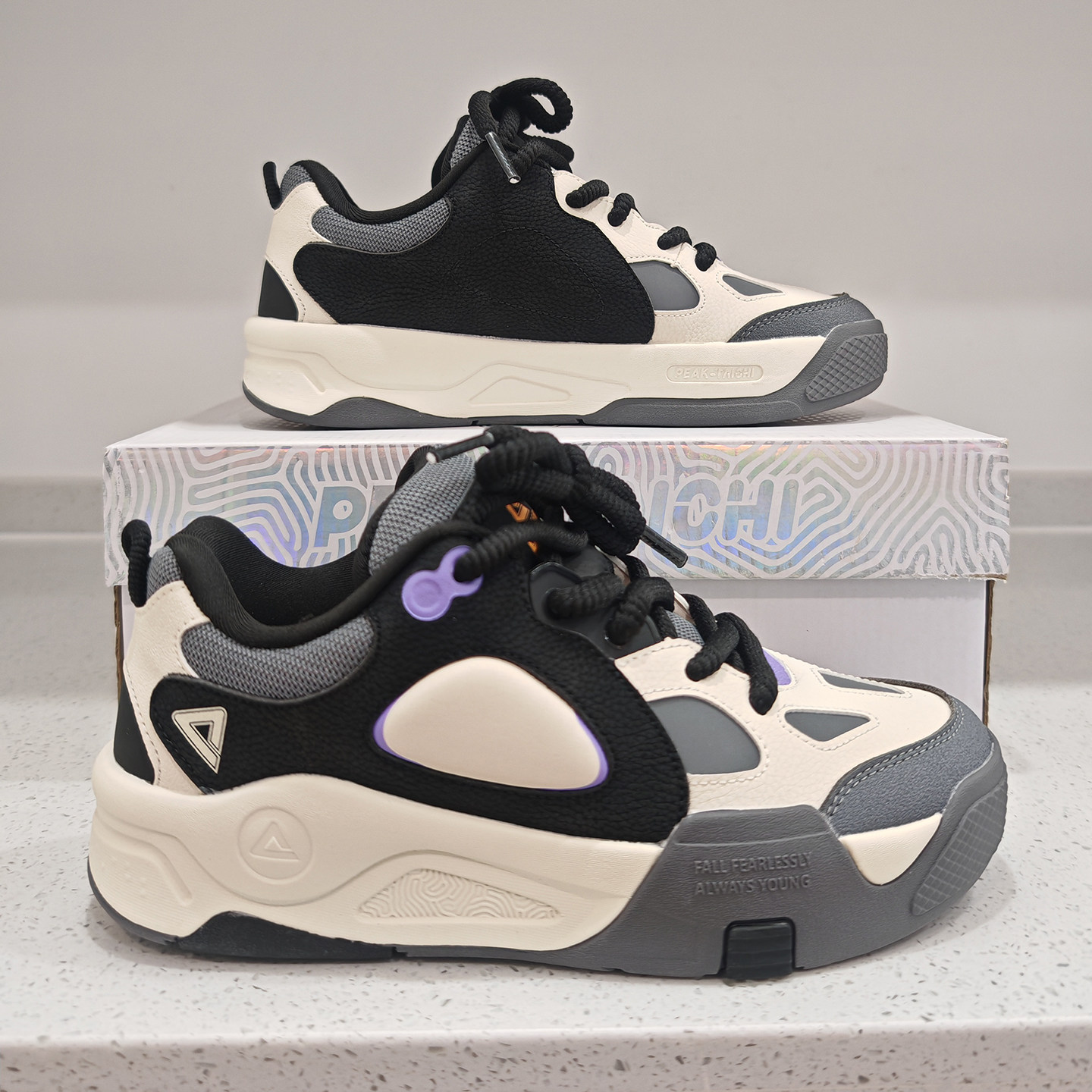 匹克态极男鞋凌跃25年冬季时尚面包鞋板鞋男子运动休闲鞋ET34347B,运动鞋new,板鞋,淘宝优惠券,粉丝福利购,淘宝优惠卷