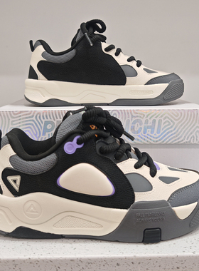 匹克态极男鞋凌跃25年冬季时尚面包鞋板鞋男子运动休闲鞋ET34347B