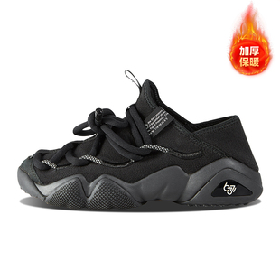 匹克态极6371男鞋 男 加绒大三角25年秋冬软弹休闲缓震运动老爹鞋