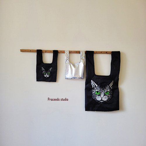 特别款环保袋购物袋猫包baggu