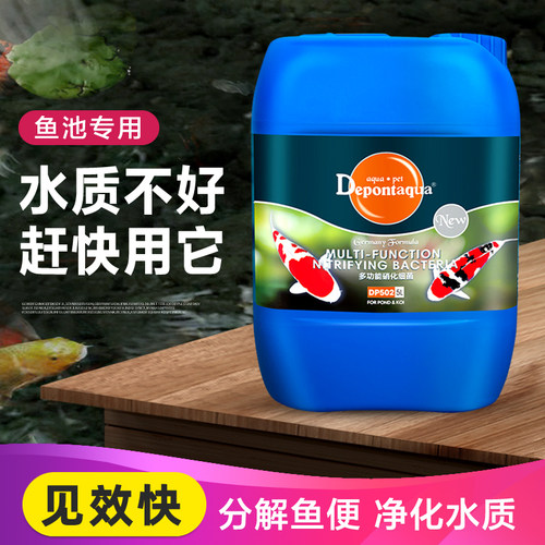 锦鲤鱼池硝化细菌德邦养鱼用品