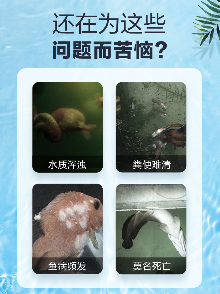 硝化菌消化细菌鱼缸用水族养鱼用品活菌水质净化剂稳定剂硝化细菌 宠物/宠物食品及用品 硝化细菌 原图主图