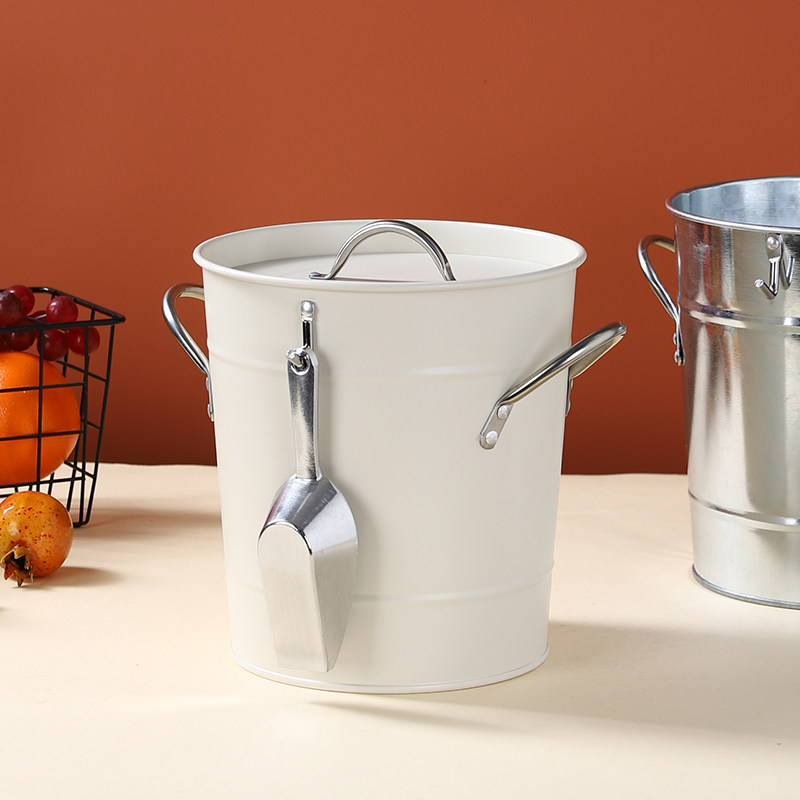 高档加厚提手式带盖冰桶家用收纳