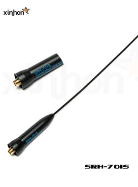 对讲机天线SRH701S对讲手持机天线UV双段拉杆高增益5RUV2天线