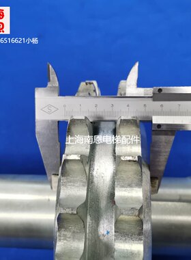 苏州富士扶梯驱动轴总长1238mm26齿双排轴承座FL210编号FY216009