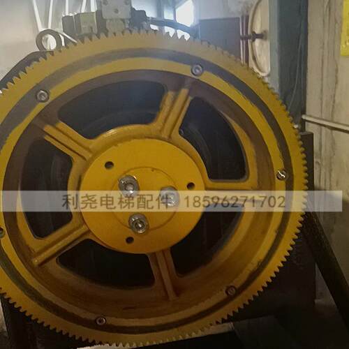 恒达富士曳引轮苏州德奥电梯曳引轮400*4/5/6/7*10WTY1主机曳引轮