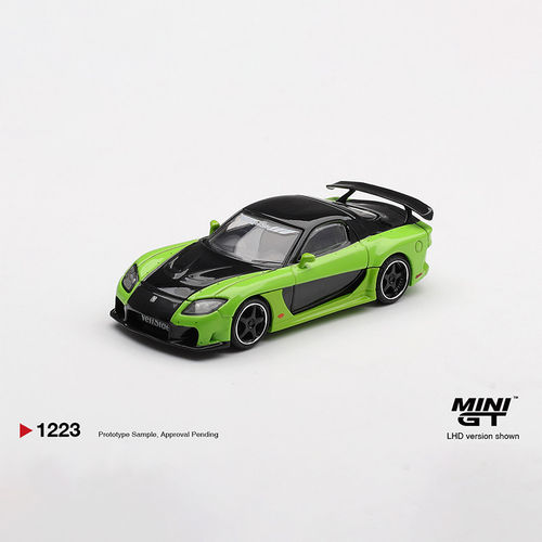 MINIGT[1223] 马自达RX-7 VeilSide 绿 1:64 合金车模